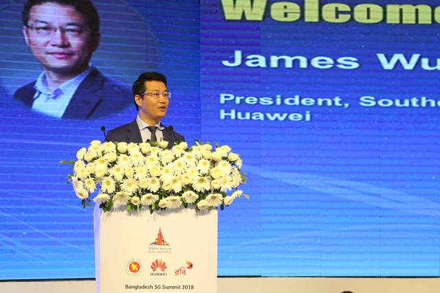 James Wu, President of Huawei's Southeast Asia