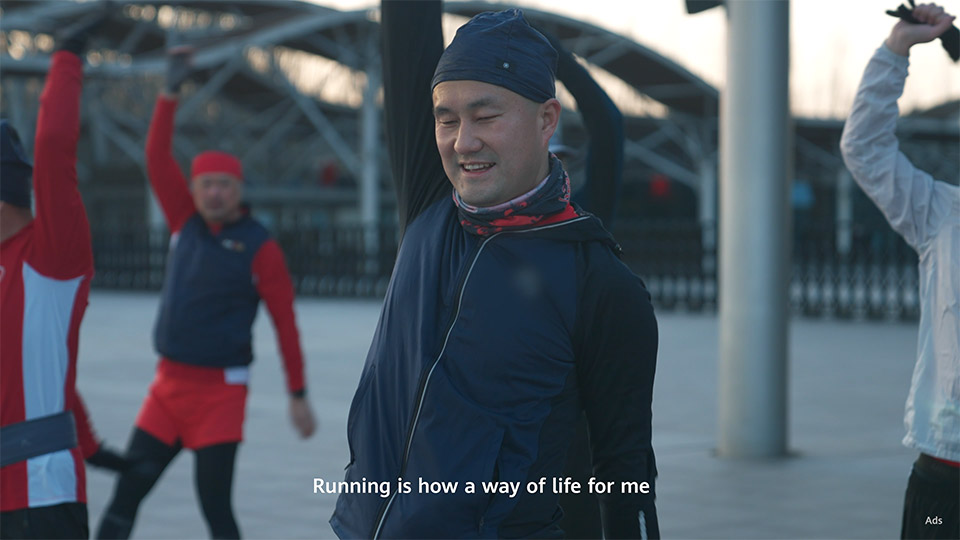 sight-impaired runner, from impossible to possible