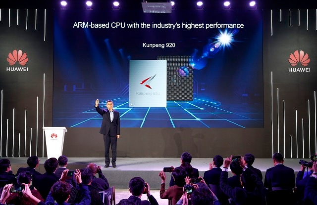 Huawei released high-performance ARM’s designed Chips