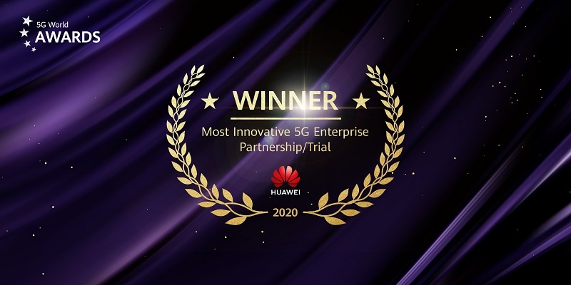 Most Innovative 5G Enterprise Partnership award