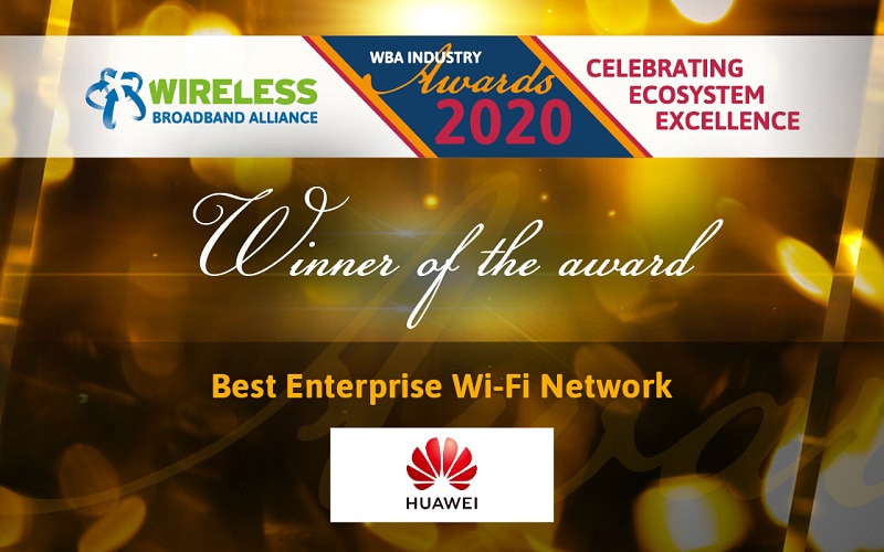 Huawei AirEngine Wi-Fi 6 awarded
