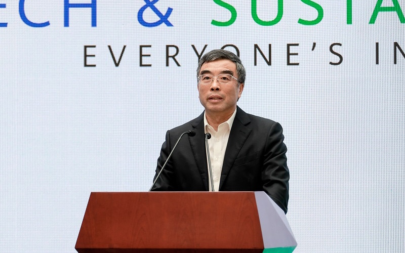 Huawei's Chairman Liang Hua