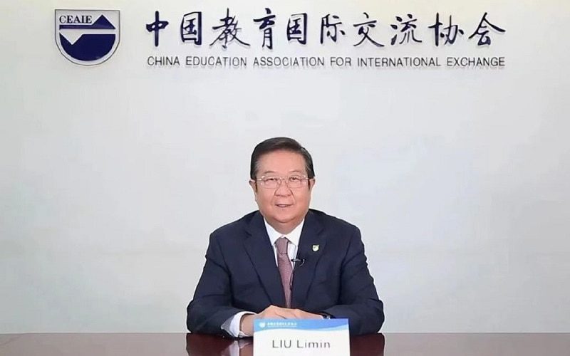 Liu Limin speaking