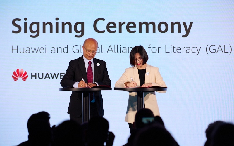 Huawei joins UNESCO World Alliance for Literacy to step up skill cultivation