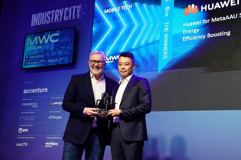 Huawei MetaAAU Wins GSMA GLOMO’s ‘Greatest Cellular Community Infrastructure’ Award