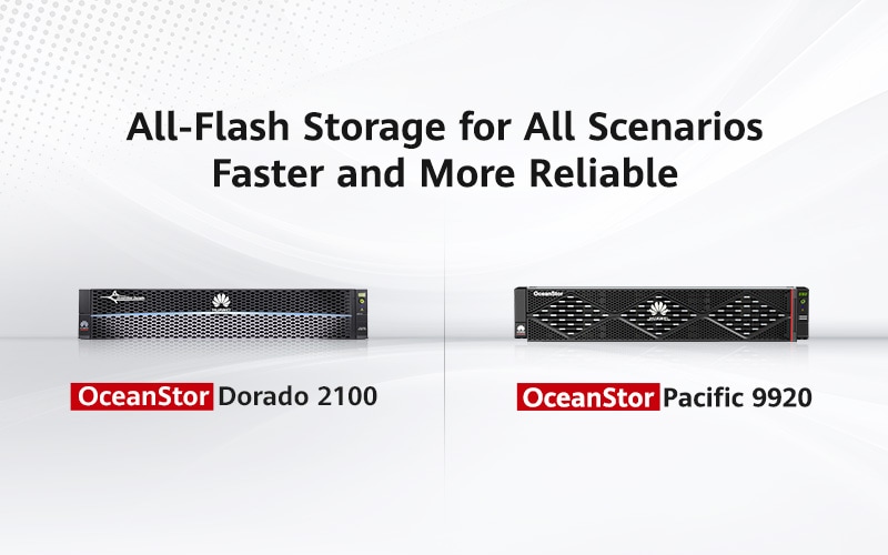 Huawei Unveils Two New All-Flash Storage Merchandise to Promote All Flash for All Situations
