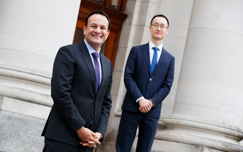 2021 Tanaiste and Huawei Ireland CEO