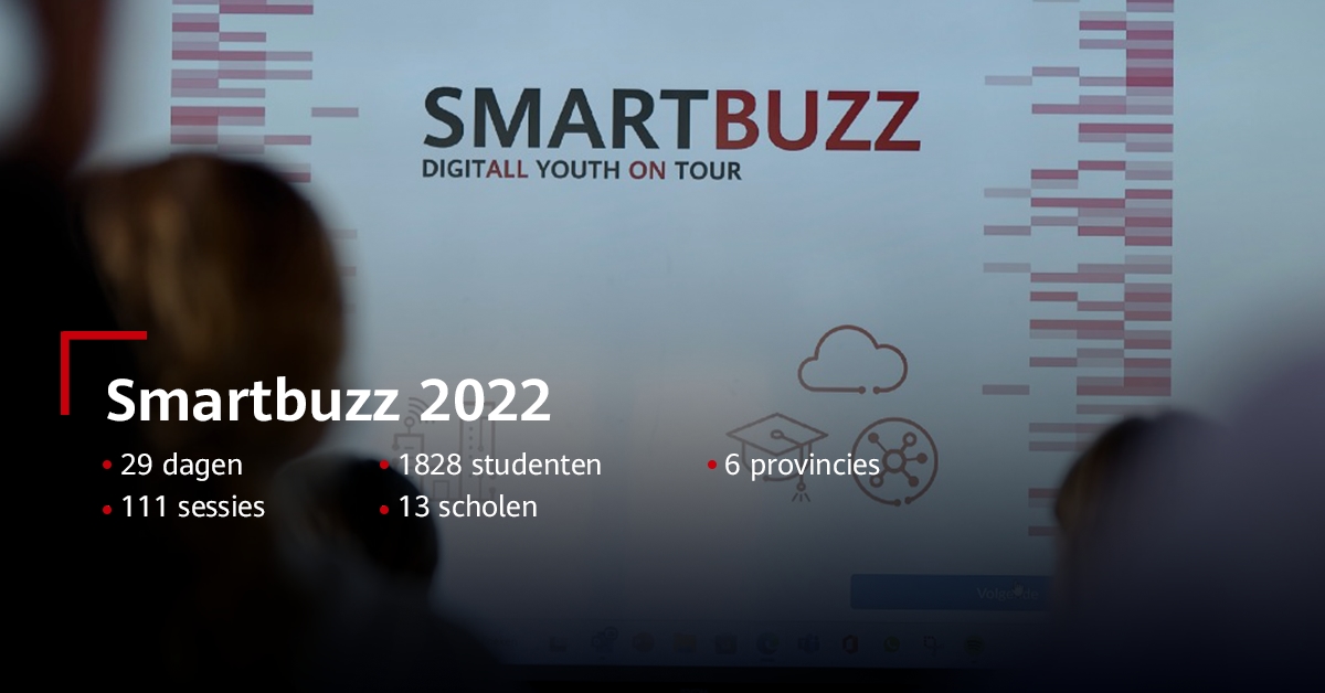 smartbuzz bereikte ruim 1800 leerlingen
