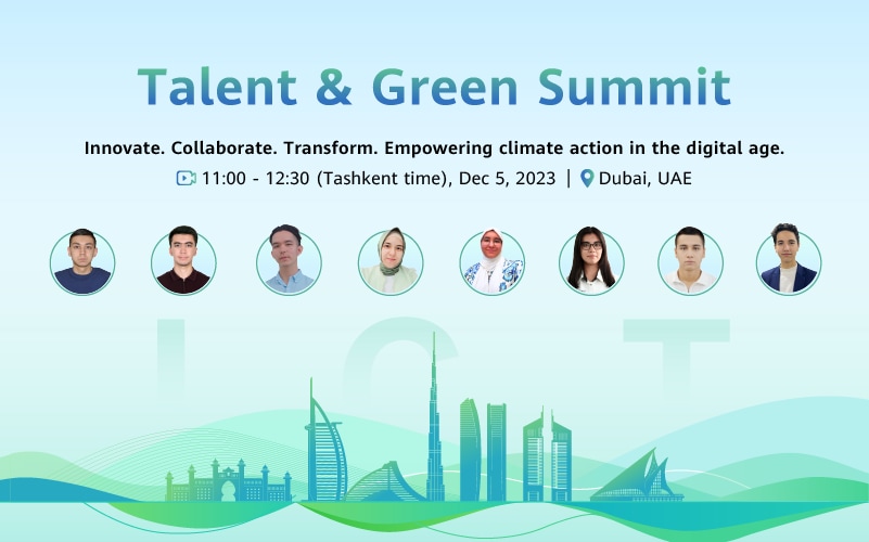 huawei-talent-green-summit-uzbekistan-team